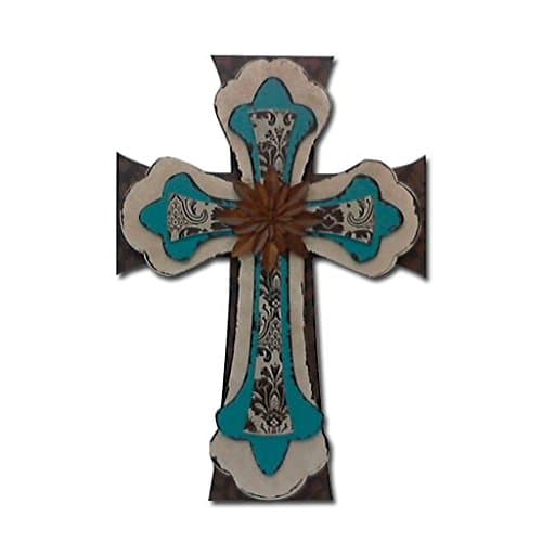 TMI Gifts C35103 Wood Multi-Layered Cross Wall Decor, 24-Inch