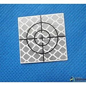StickersLab-Reflective Target Reflective Stickers/30/40 mm Cross mira 20 mm - 30 x 30 mm