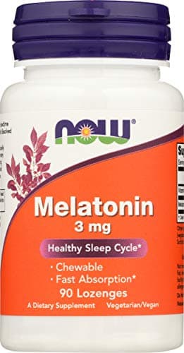 Now Foods Melatonin, 90 Lozenges / 3mg
