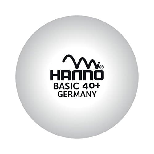 Hanno Basic 1 * Table Tennis Balls – Set of 72 Balls – White