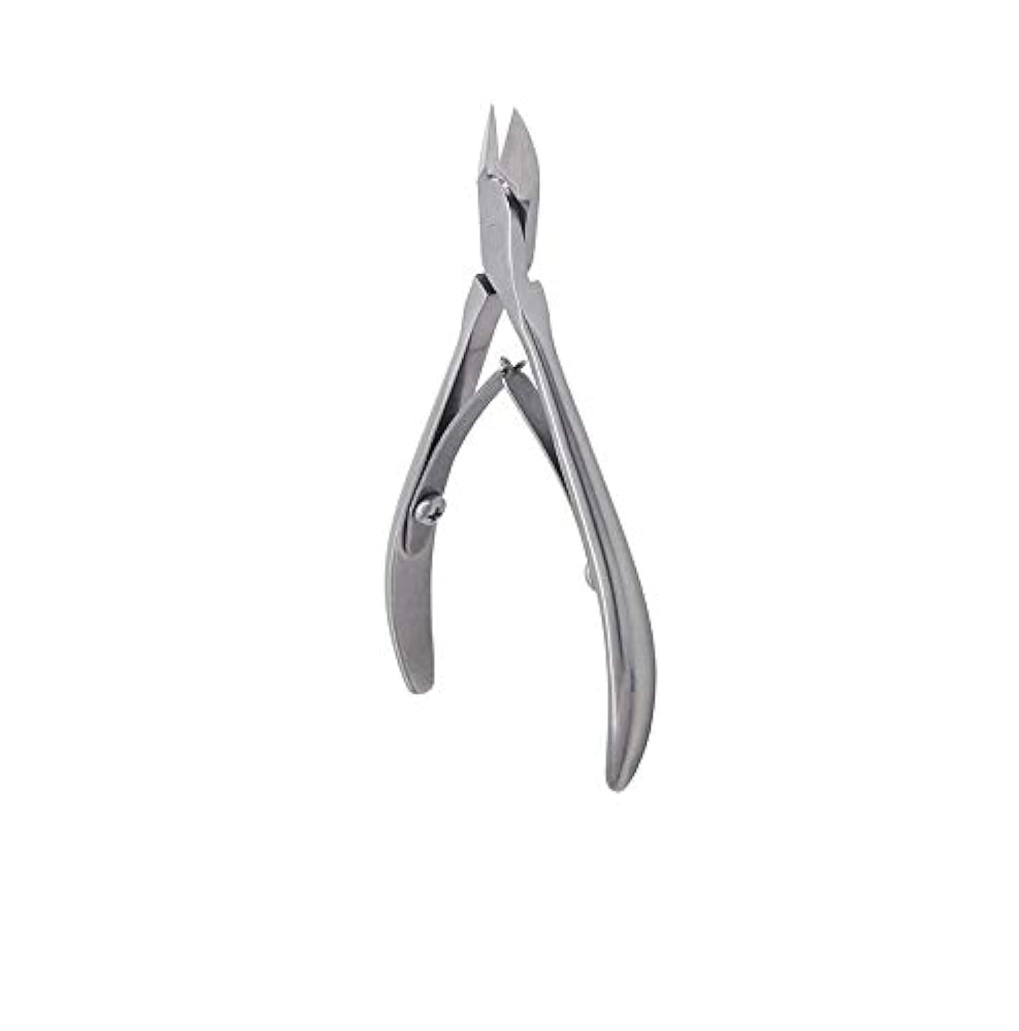 Classic Cuticle Nippers 10 – 8mm Blade Cuticle Trimmer Stainless Steel Ergonomic Grip Sharp & Durable Ideal for Manicure Home Use Only
