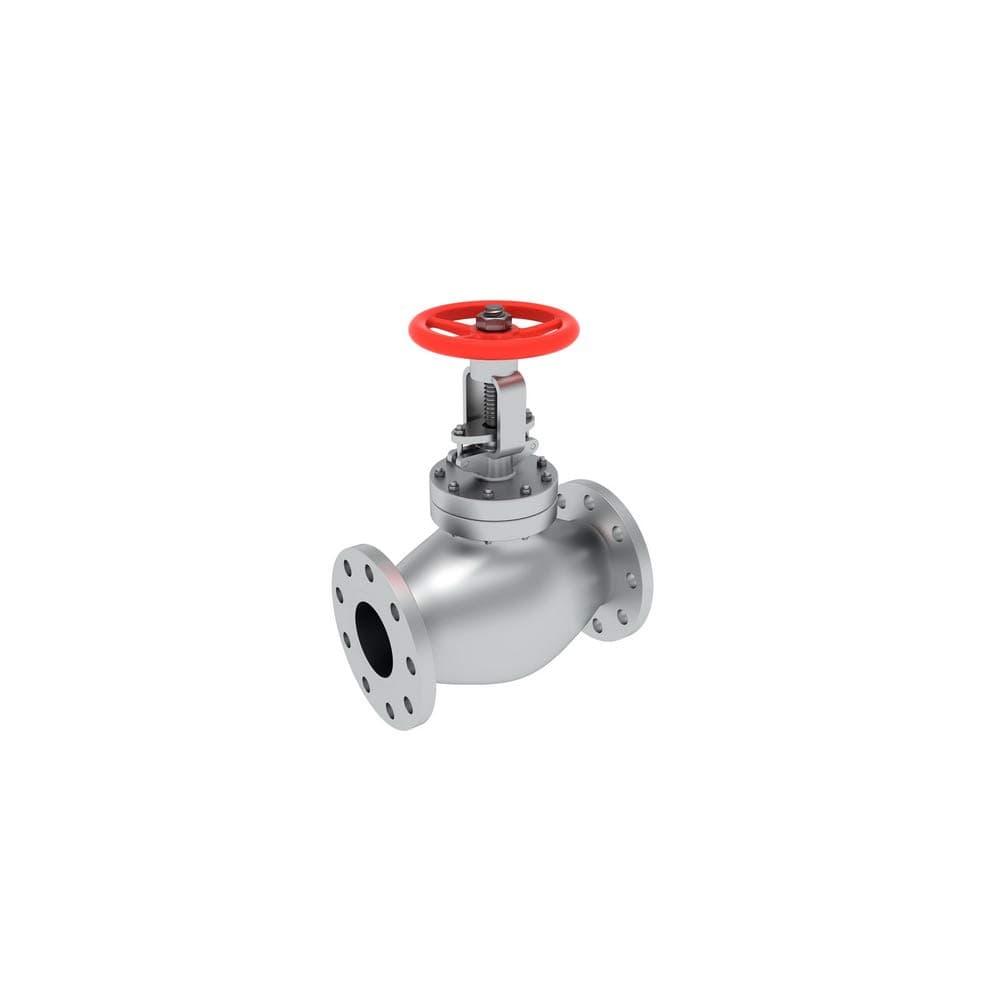 FYRONDY Stainless Brushed Steel Angle Valve G1/2 (THREE WAY)