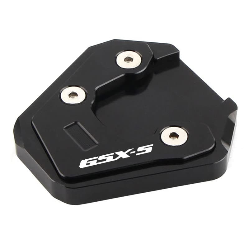 Motorcycle Accessories Aluminum Kickstand Sidestand Stand Extension Enlarger Pad For SUZUKI GSX-S750 GSX-S1000 GSXS750 GSXS1000 GSX S 750 1000 2017-2022