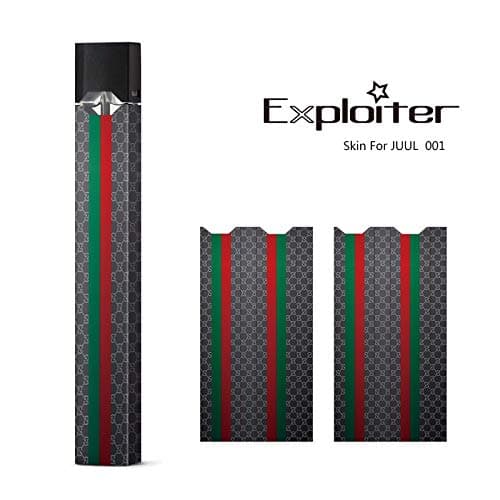 JUUL Decal | JUUL Skin | JUUL Sticker | JUUL Wrap for The JUUL | Paster | Sleeve | Case (Guc Green Red)