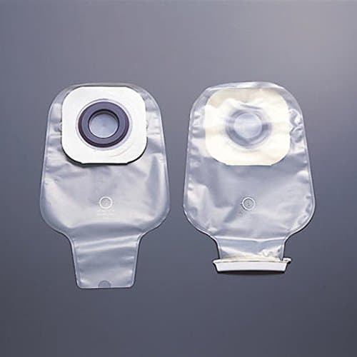 HOLLISTER Colostomy Pouch Karaya 5 One-Piece System 12" Length 2-1/2" Stoma Drainable (#3606, Sold Per Box)