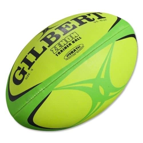 Gilbert Zenon Training Rugby Ball Size 5 - Fluoro 42096505