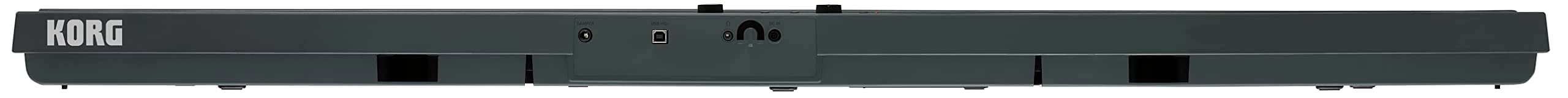 Korg Liano Portable 88-key Digital Piano w/ Semi-Weighted Keys, Bass Reflex Speakers and includes a Sustain Pedal & Power Adapter - Gray