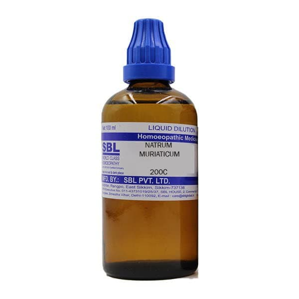 NATRUM MURIATICUM 200C 100 ML SBL