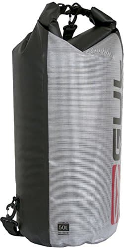 Gul Dry Bag 50 Litre - Heavy duty transparent PVC/Polyester dry bag, with a height of 93cm and 47cm in width