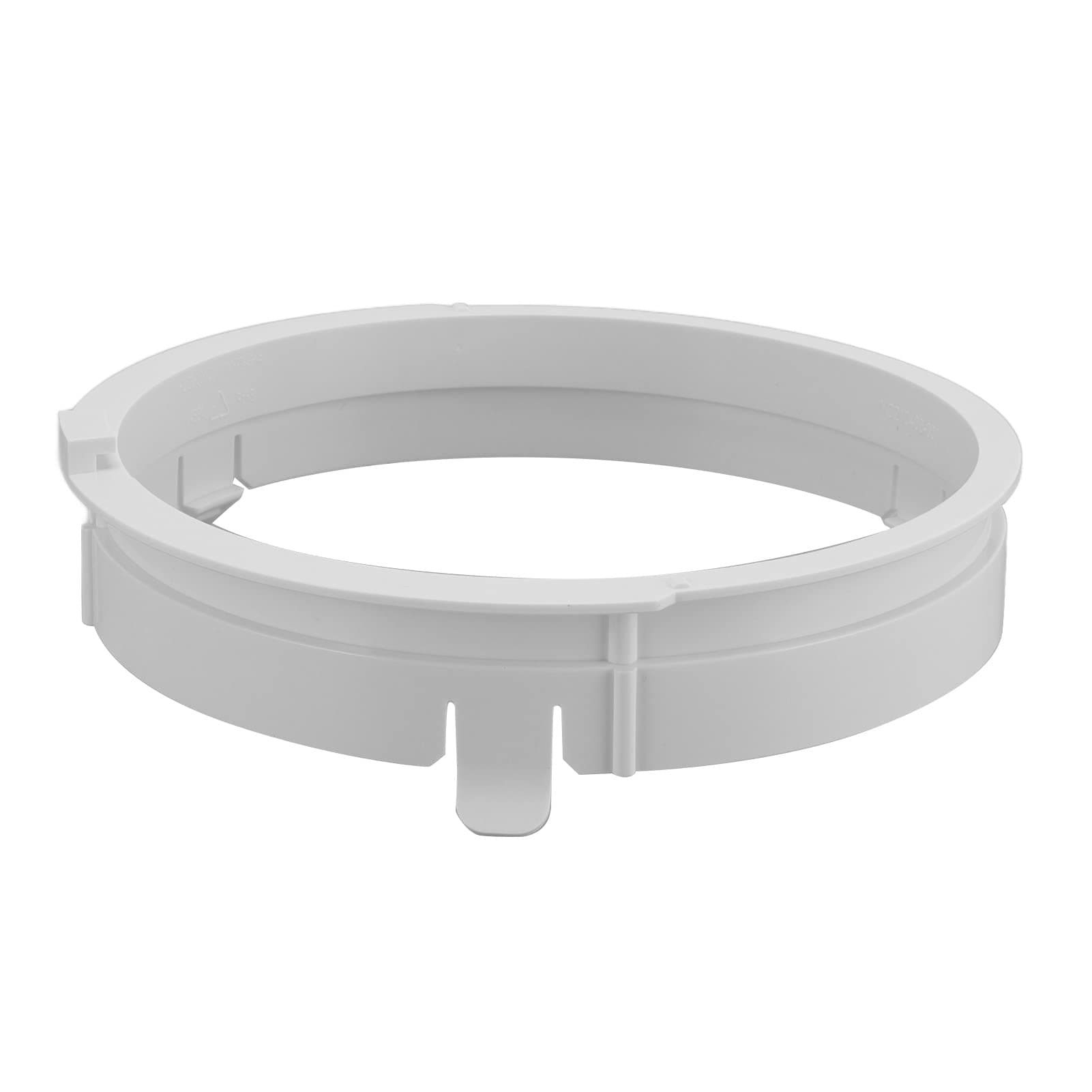 Adjustable ABS Hose Connector Air Conditioner Exhaust Duct Interface ABS Connector Adapter for Midea 1.5P KYR 35 Mobile AC - Perfect Exhaust Duct Interface，White