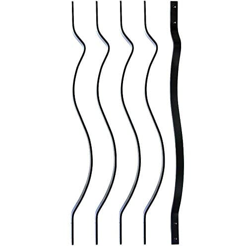 Ultimate European Baluster 32-1/4 - Black Smooth - 5pack