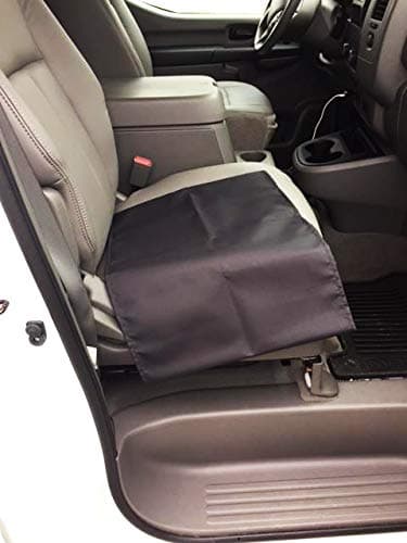 Patient Aid Tubular Slide Sheet, 24” x 16” Transfer Sheet with Tubular Nylon Fabric for Safe and Easy Transfers. Move Patients to and from Beds, Chairs, Car Seats, and Wheelchairs - Nylon Seat Slider