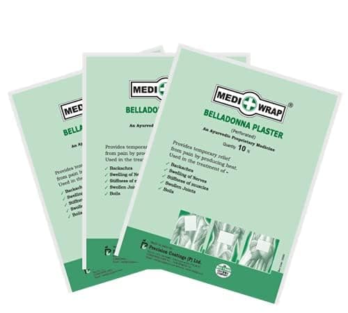 Ayurvedic Belladonna Pain Relief (30 Plasters)
