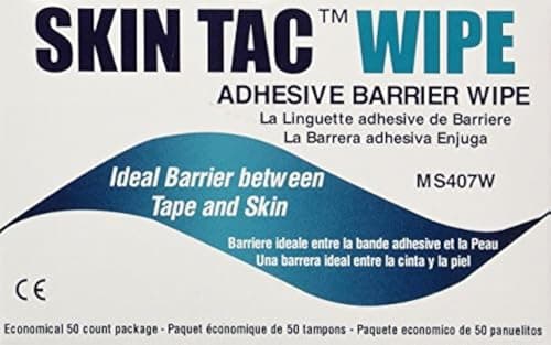 Skin-TacTM Adhesive Barrier Wipes 50 count