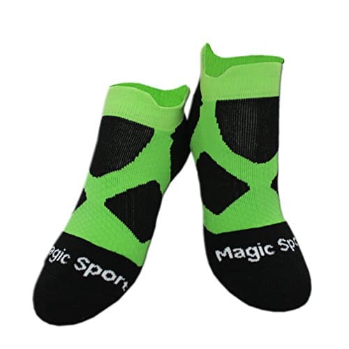 Premium Compression Running Socks, Reinforced Arch Support, Pressure dispersing heal, Enhanced Stability of Ankles, Ideal for Running, Cycling, Any Type of Sports …