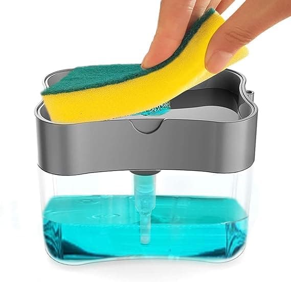 Smarty 2 in 1 Soap Dispenser (800 ML) for Dishwasher Liquid Holder
