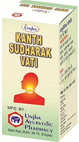 Unjha Kanth Sudharak Vati (10 gm, Pack of 4)