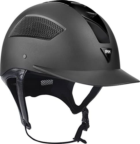 ELITE EXTREME Full Wrap-Around Harness Helmet with Matte Black Shell & Glossy Black, Size 7 3/8, Black