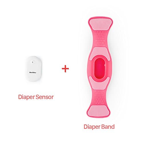 Home Smart Peeing Buckle Baby Elderly Diapers Wearable Humidity Sensor Alarm Sensor Wet Reminder (pink)