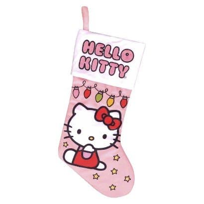17" Hello Kitty with Stars Christmas Stocking