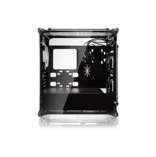 Raijintek 0R200070 COEUS Elite TC No Power Supply MicroATX Case with Window (Matt Black)