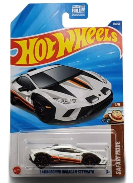 Lamborghini Huracan Sterrato, Safari Ride, 1:64 Scale Diecast Car, 1/5