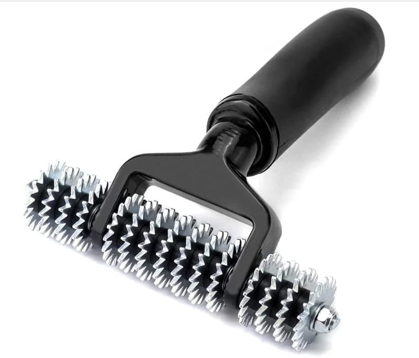 ZY393 Seaming Roller Seaming Spiked Star Grooming Carpet Pile Roller