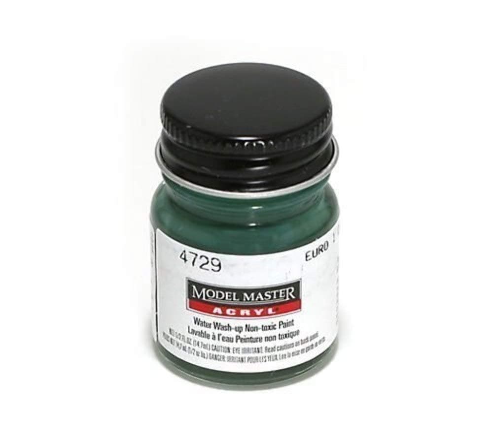 TestorsCORPORATION 4729 Euro I Dark Green FS34092 Model Master, 1/2 oz
