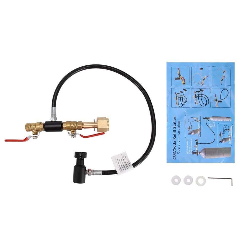 FDIT CO2 Cylinder Refill Station Filling Charging Adapter Tool (G1/2(CGA320) 24")