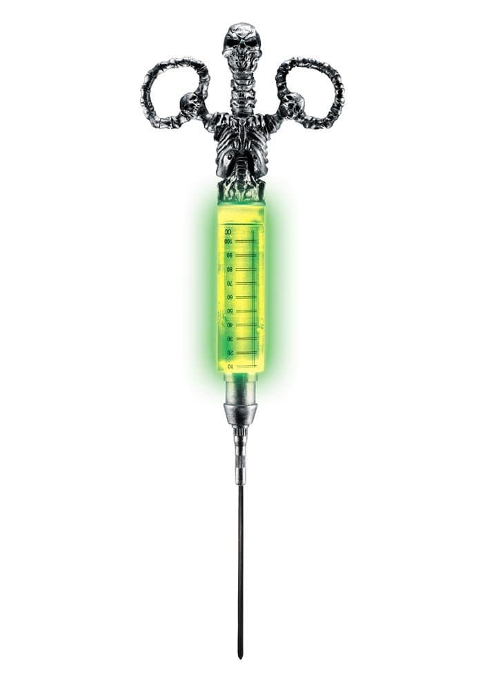 Disguise Men's Radioactive Glowing Syringe Costume Accessory