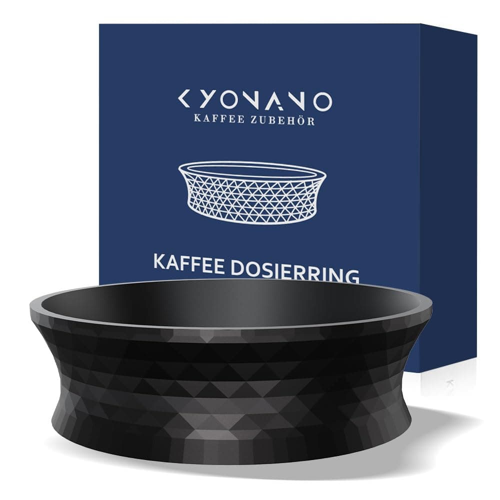 KYONANO 51mm Magnetic Dosing Funnel, Espresso Coffee Dosing Ring, Compatible with 51mm Delonghi & EUPA Portafilter Series, Espresso Accessories for Barista, Home, Cafe