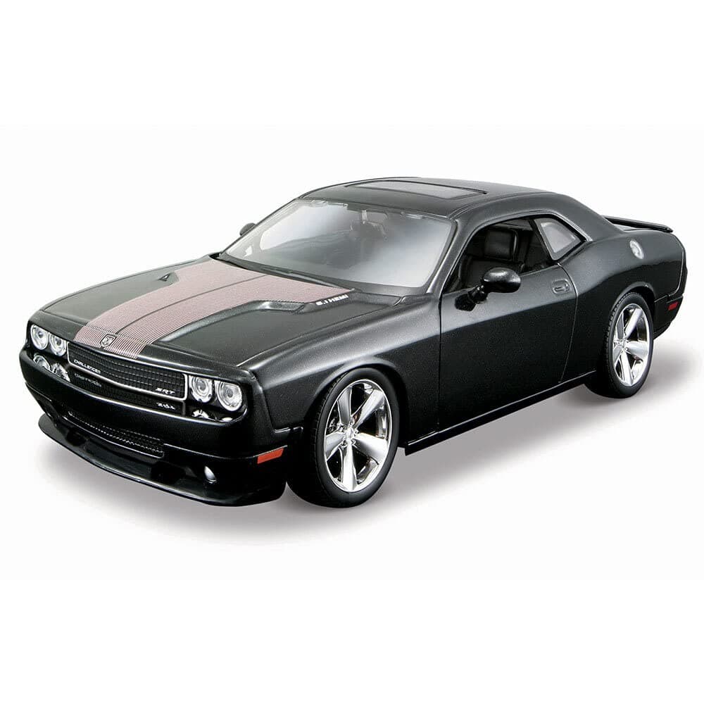 1:24 Scale Assembly Line 2008 Dodge Challenger SRT8 Diecast Model Kit (Colors May Vary) Small