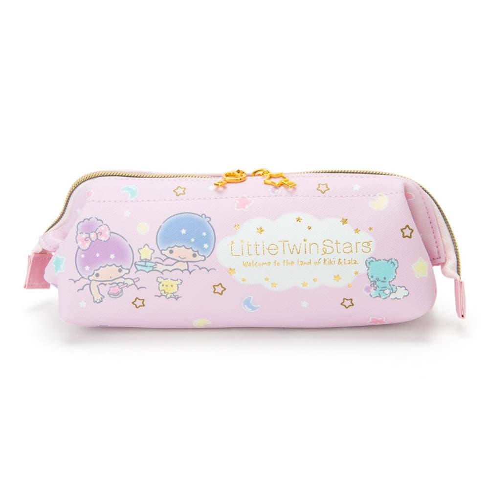 Sanrio Original Little Twin Stars Wire Entering Pencil Case Pen Pouch