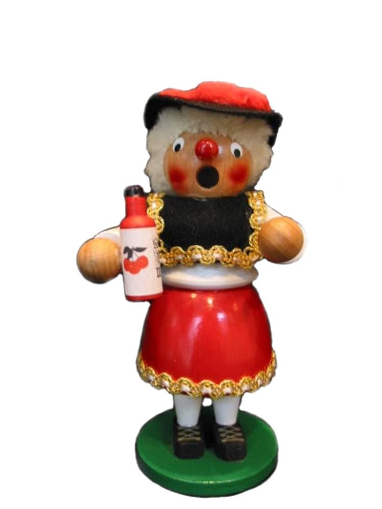 Retired 1987 Signed Late Herr Christian Steinbach Black Forest Girl Lisa Smoker