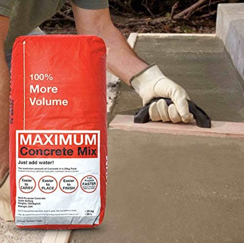 Ready Mixed Cement ›› Maximum Concrete Mix 25kg ‹‹ 20 litres Volume in 1 Bag