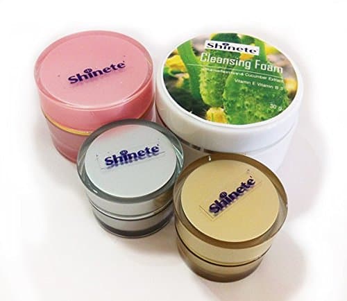 3 Sets X Result Within7days. Shinete' Baby Face Cream 4 in 1 Set. The Best Natural Cosmeceutical in Asia. Suitable for Every Skin Types. See Result in 15 Days. All the Dark Spot, Scar and Melasma Decrease Significantly.