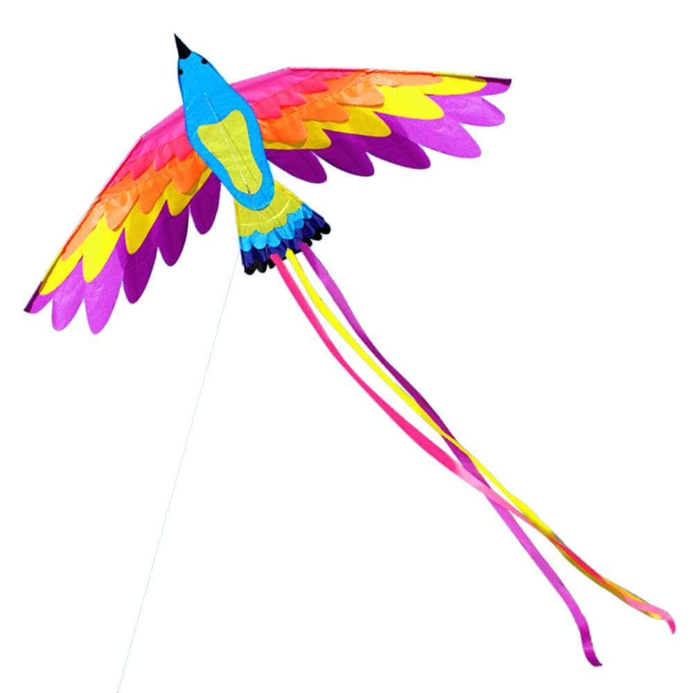 180 X 90cm Single Line Phoenix Kite for Kids and Adults Outdoor Beach Flying Kite with String and Handle