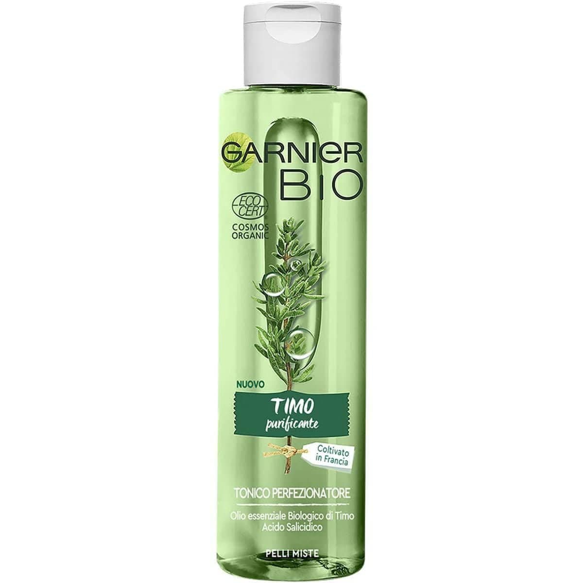Garnier Organic Thyme Purifying and Perfecting Toner for Combination and Oily Skin, Enriched With Salicylic Acid 150 ml (Packaging may vary)