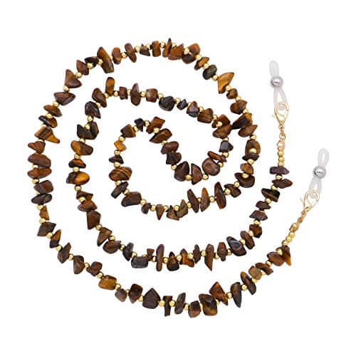 Eyeglass Chain Strap Holder Cord Sunglass Chain Fashion Chip Beaded Mask Lanyard Chain Face Mask Chain for Women