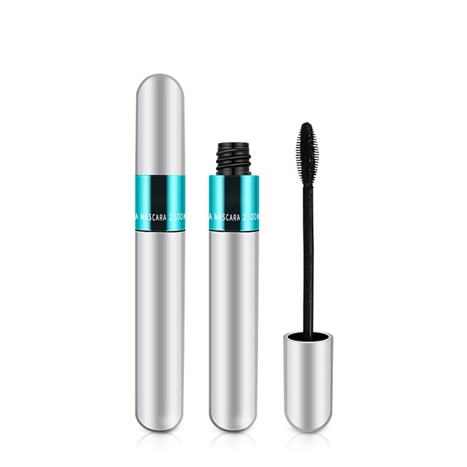 Volumizing Waterproof Mascara, Long Lasting Smudge-Proof, High Definition Curling and Thickening, Easy Application for Full Lashes, Ideal for All-Day Wear