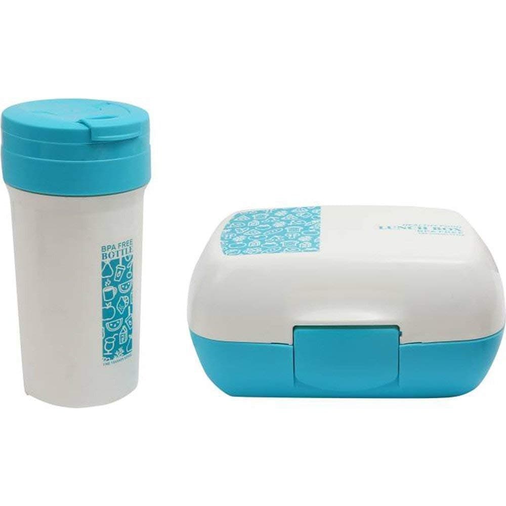 HARIVAR MART Kids Material Plastic Specially Designed Lunch Box Combo Pack in Bulk (Multicolour)