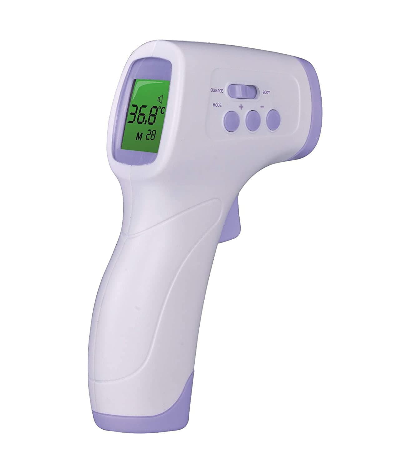 Infrared Forehead for Fever, Body and Surface Thermometer 2 in 1 Dual Mode for Schools, Shops, Restaurants, Public Areas, Malls