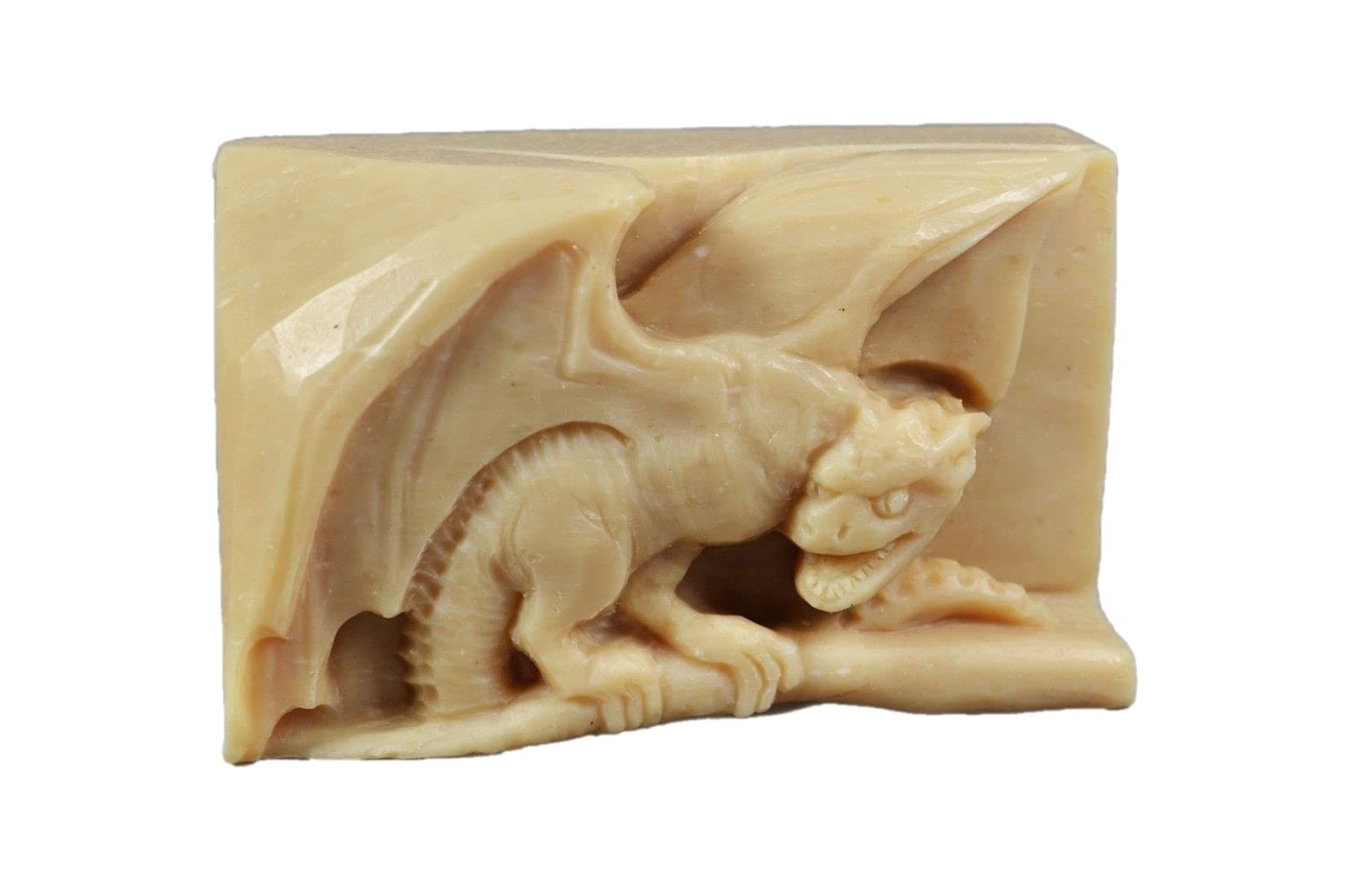 DRAGON SILICONE MOLD SOAP WAX PLASTER RESIN CLAY