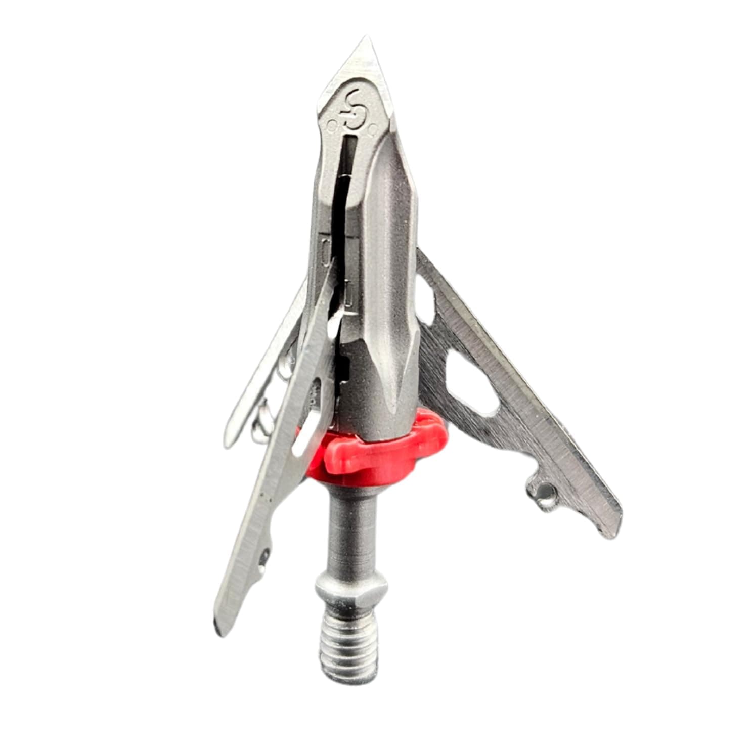 G5 Deadmeat V2 3-Blade Expandable Broadheads | 3-Pack | 100/125 Grains | Razor Sharp 1.5" Cutting Diameter Mechanical Blades | Screw in | Crossbow Compatible | 1 BMP Practice Tip Included