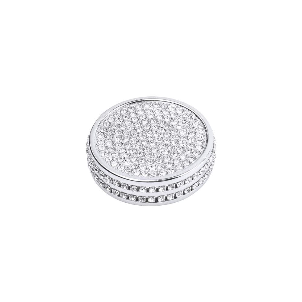 PIFOOG Bling Crystal Speed Button Sticker for Lexus RX NX RX300 RX350 NX200 NX300 ECO Push Normal Sport Car Interior Accessories Trim Silver (Speed Button Small)