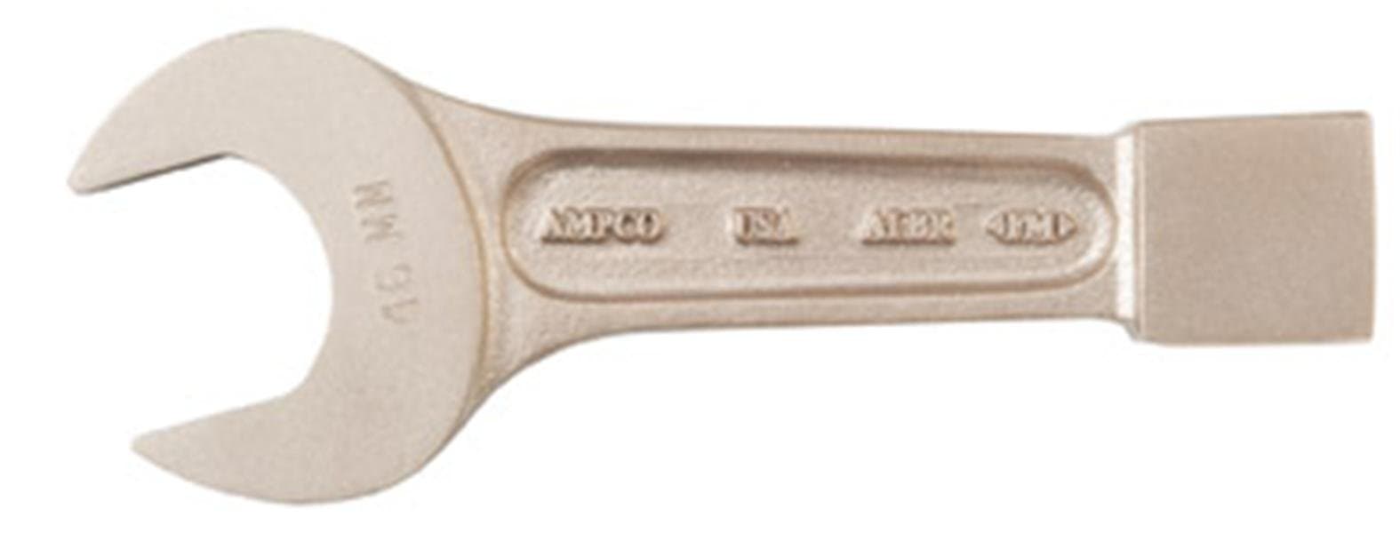 Ampco Safety Tools Wrench Striking Open 7/8", Non-Sparking, Non-Magnetic, Corrosion Resistant