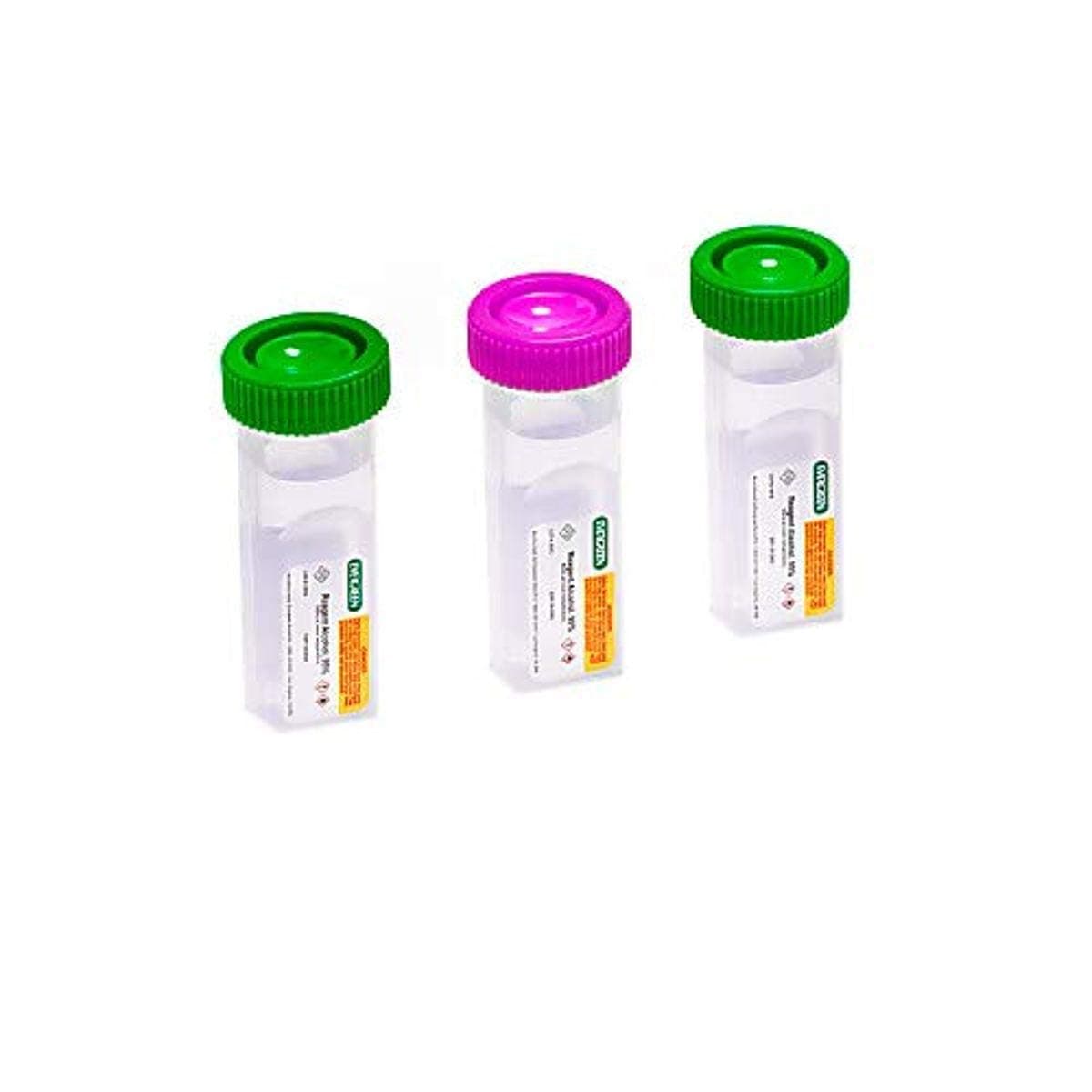 Evergreen Scientifics308-5500-B8K Pap-Fix Plus Pap Jar with Blue Cap, Prefilled with Ethyl Alcohol (Pack of 100)