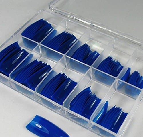 1Box Artificial Nail Tip Natural Color Full Cover False Acrylic Nail Art Tips