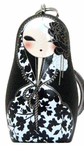 Beautiful Babushka By Kimmidoll Black Keyring