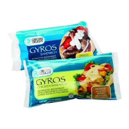 Grecian DelightPremade Gyro Sandwich -- 12 per case.